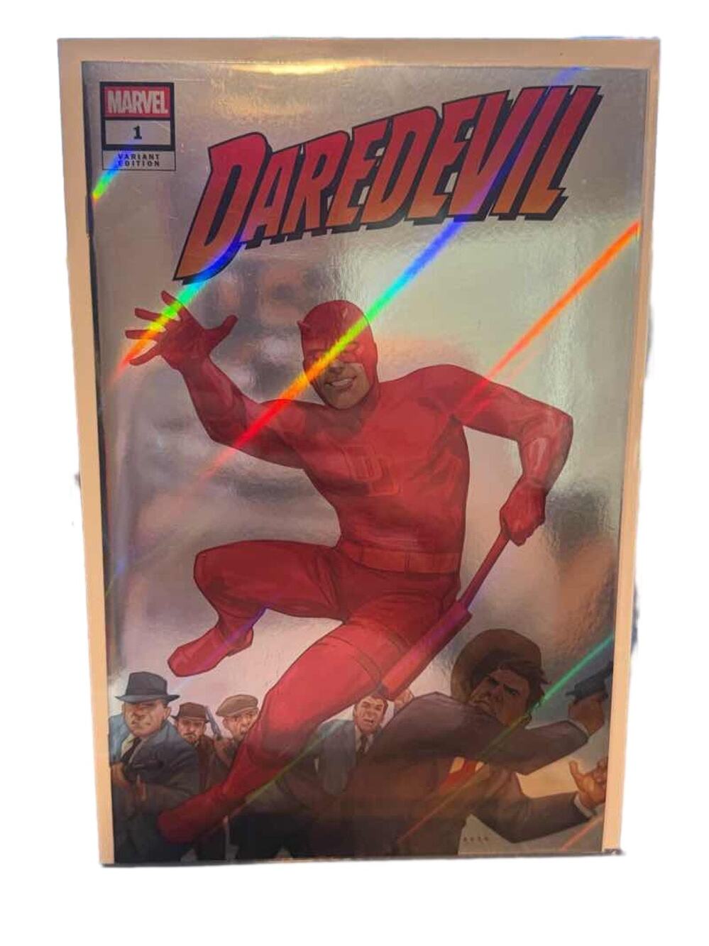 Daredevil Marvel Comic Whatnot Silver Foil Variant Edition